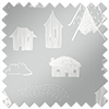 Mountain Hilltop, Nimbus Grey - Roller Blind